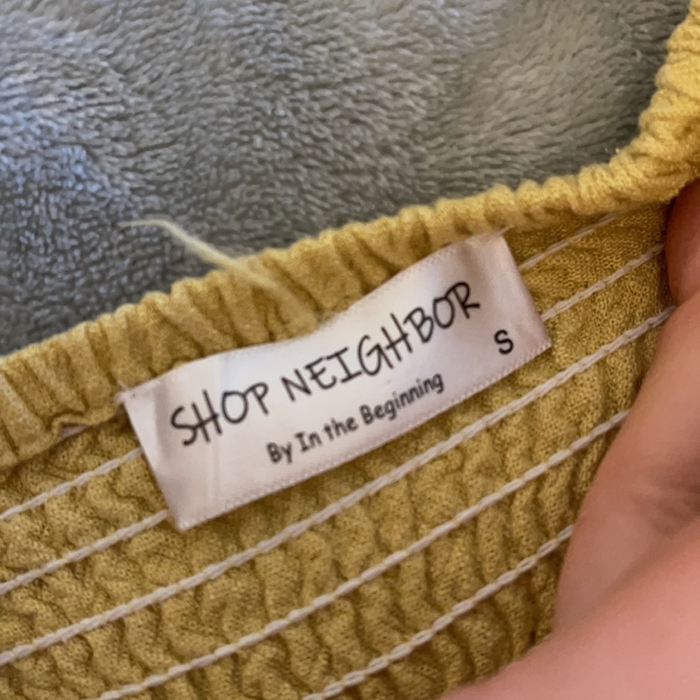 Yellow Button Midi Dress - Picture 3 of 6